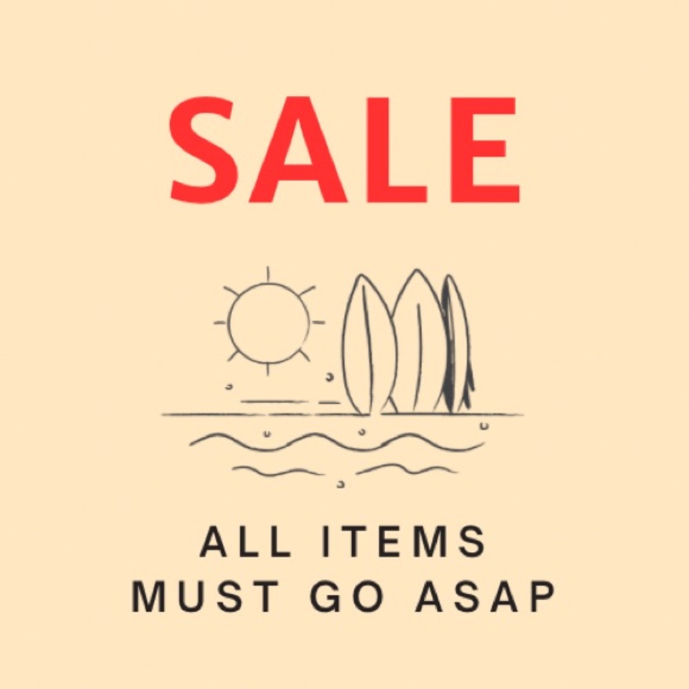 MOVING SALE! EVERYTHING MUST GO
